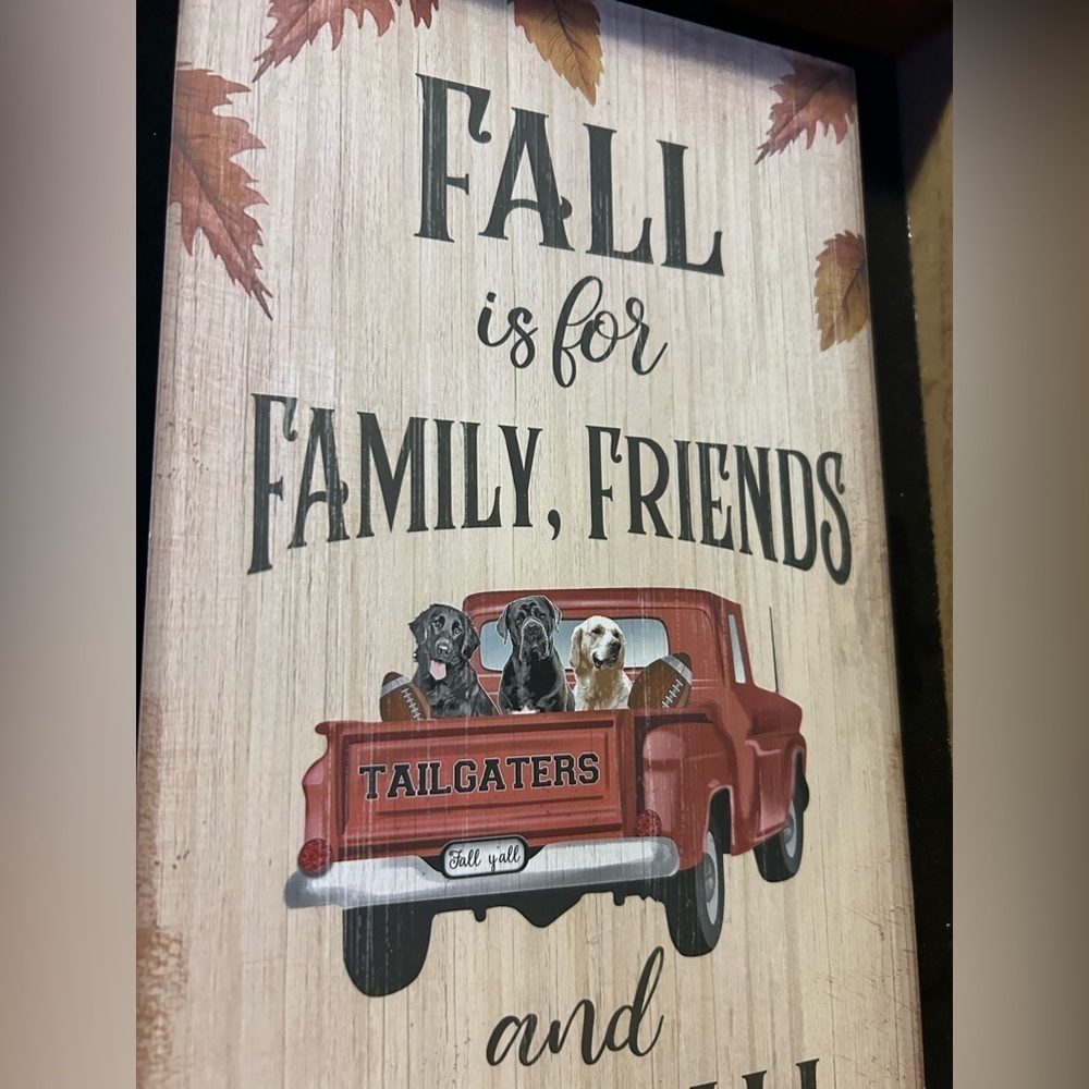 Fall decor sign - Picture 4 of 9